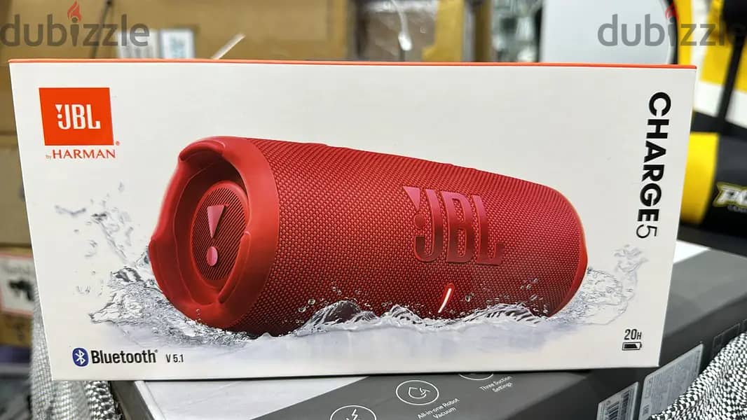 Jbl charge 5 red 0