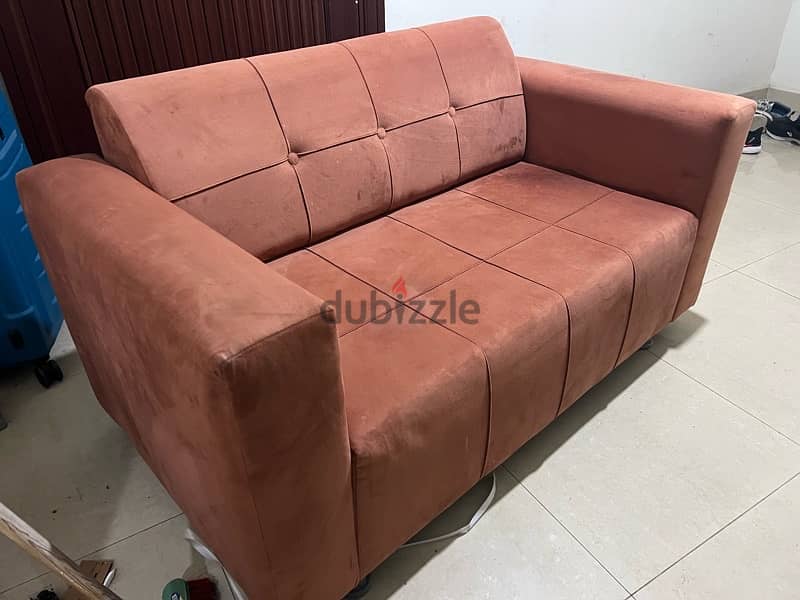 two seats sofa 0