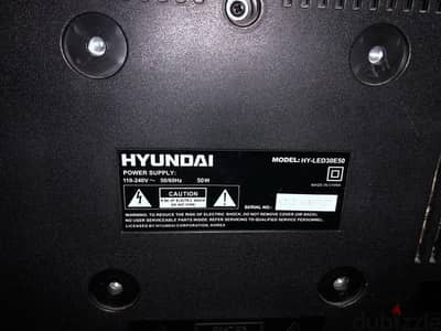 TV HYUNDAI 32 inch LED new تلفزيون هايونداي ليد ٣٢ انش جديد