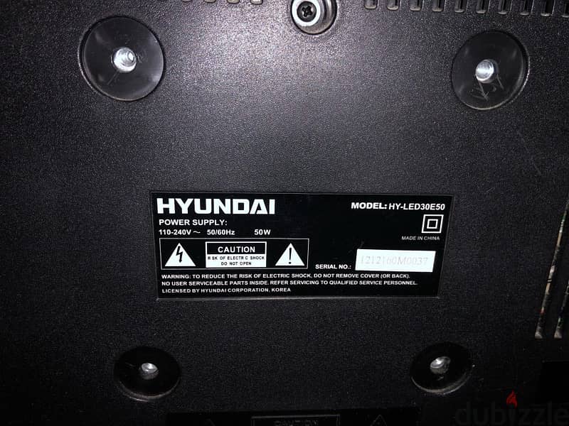 TV HYUNDAI 32 inch LED new تلفزيون هايونداي ليد ٣٢ انش جديد 0