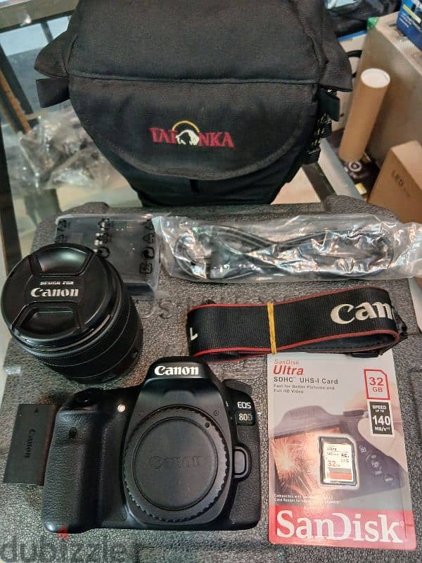 canon 80d like new shutter count 33k 0