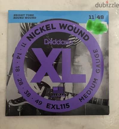 D'Addario EXL115 Nickel Wound . 011-. 049