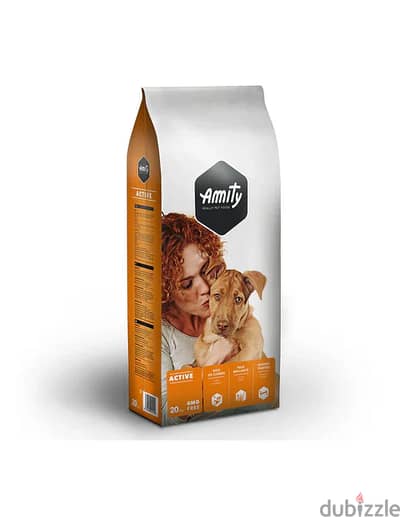 Amity Ecoline Adult Active Dog Dry Food - 20 kg