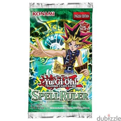 Original yugioh speed ruler booster pack