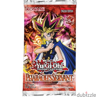 Original yugioh Pharaon's servant booster pack