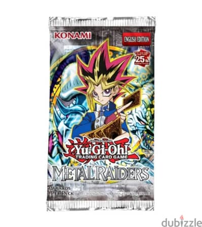 Original yugioh metal raiders booster pack