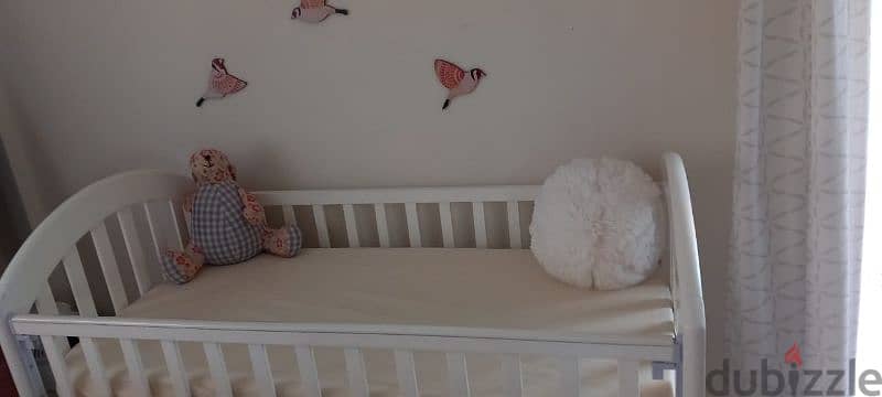 used kids bed with mattress 1