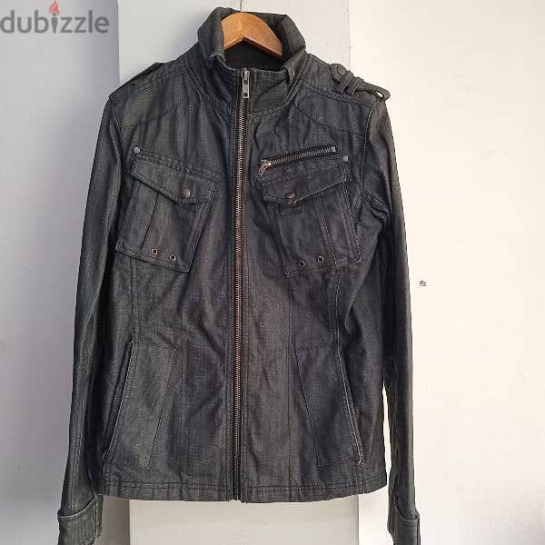 VERY GOOD CONDITION BULL&BEAR JEANS JACKET 0