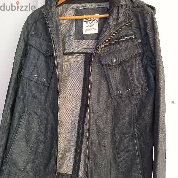 VERY GOOD CONDITION BULL&BEAR JEANS JACKET 6