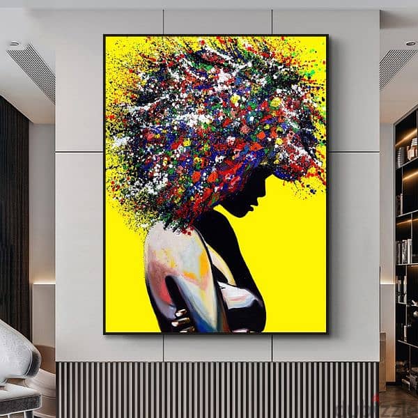 Canvas art painting decoration لوحات كانفاس 5