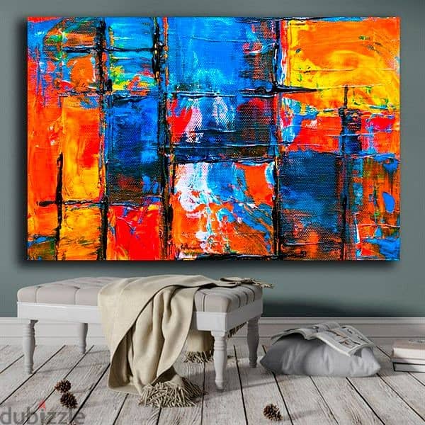 Canvas art painting decoration لوحات كانفاس 6