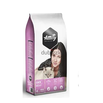 Amity Adult Cat Dry Food - Meat - 4 kg