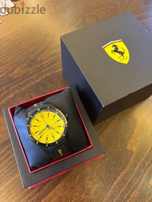 scuderia ferrari watch 0