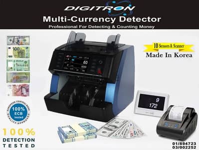 Money Counter Detector pro Korea USD LBP