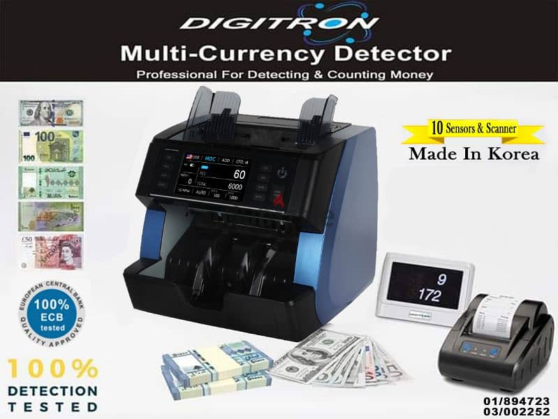 Money Counter Detector pro Korea USD LBP 0