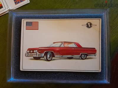 Rare 60's top sellers Ltd. panini Oldsmobile starfire card