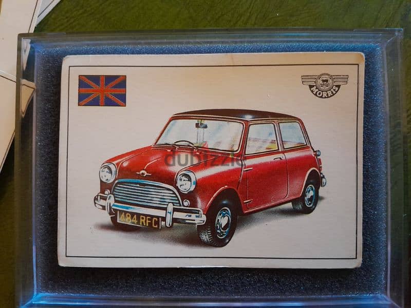 Rare 60's Top sellers Ltd panini Morris MINI trading card 0