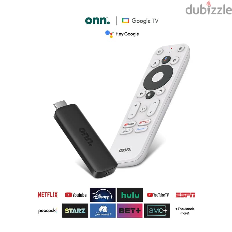 Onn Google Chromecast TV Full HD Streaming Device 1