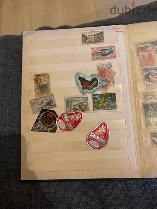 Book of stamps from all over europe 1