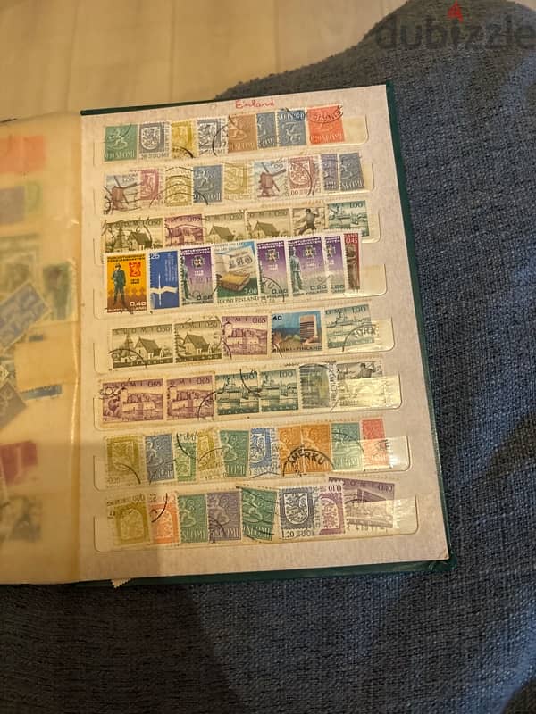 Book of stamps from all over europe 3