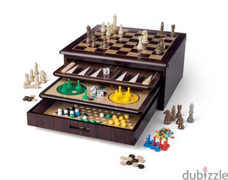 Playtive wooden game collection 10- in -1 board game 3