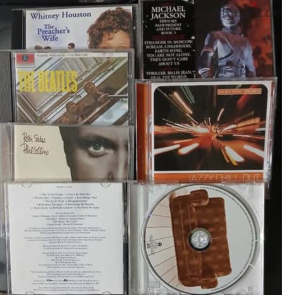 original CDs beatles- Michael Jackson سيديات أصلية