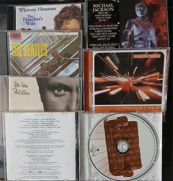 original CDs beatles- Michael Jackson سيديات أصلية 0