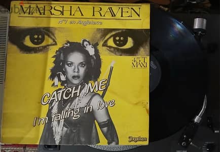 Marsha raven - catch me I'm falling- VinyLP