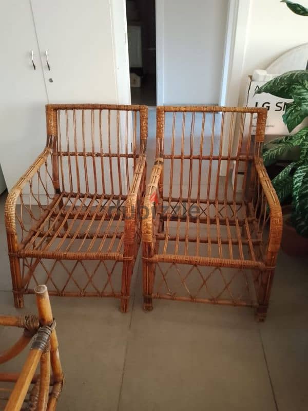 Vintage Rattan Furniture Set – Perfect for Indoor & Outdoor Use 3