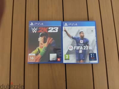 fifa 23 and wwe 2k23