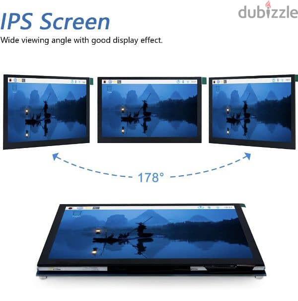 FREENOVE 5 Inch Touchscreen for Raspberry Pi 5 4 B 3 B+ A+, 800x480 2