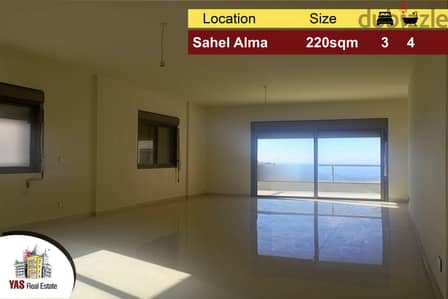 Sahel Alma 220m2 | Full Floor | Open View | Brand New | High End | PA