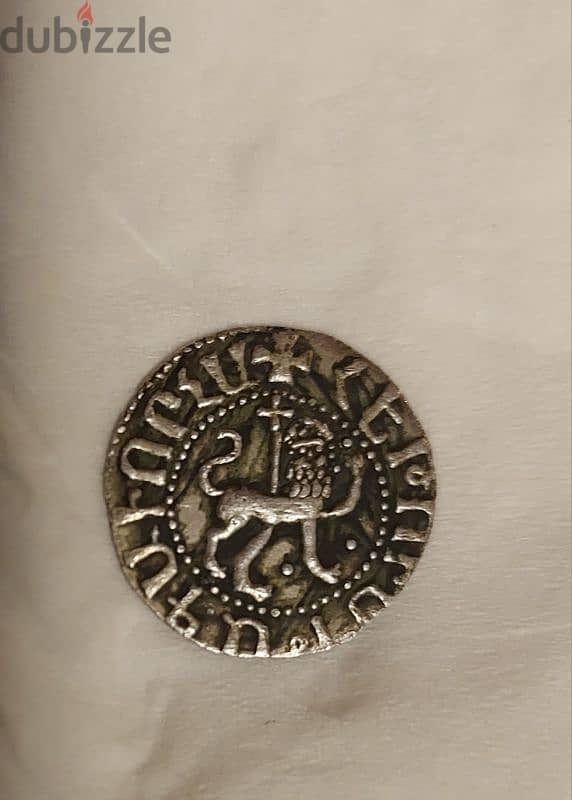 Ancient Crusader Silver coin Richard the Lion heart year 1190 AD 0