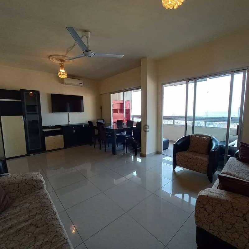 Furnished 2BR apartment in Zalka for rent شقة مفروشة غرفتين نوم 0