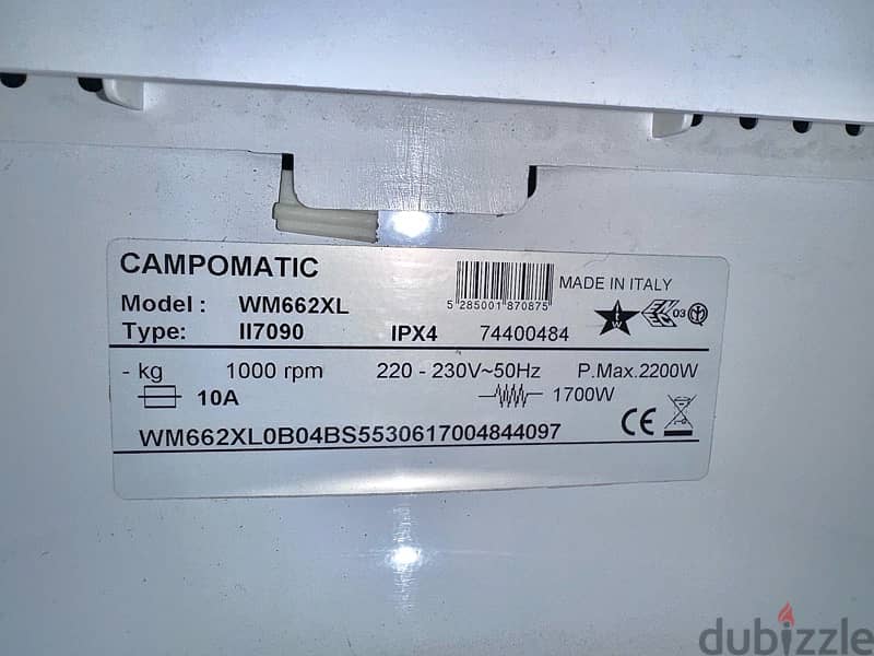 CAMPOMATIC  8Kg 2