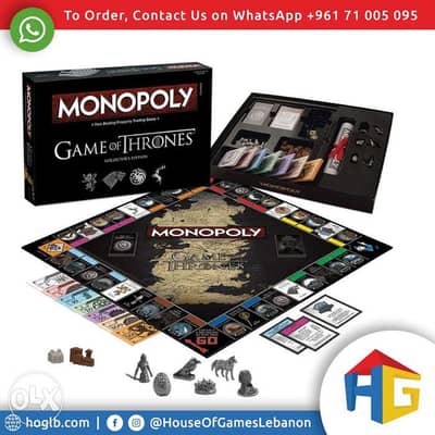 Monopoly game of thrones