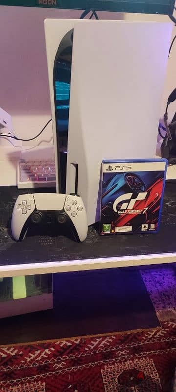 Playstation 5 disc excellent condition + Gran Turismo 7 1