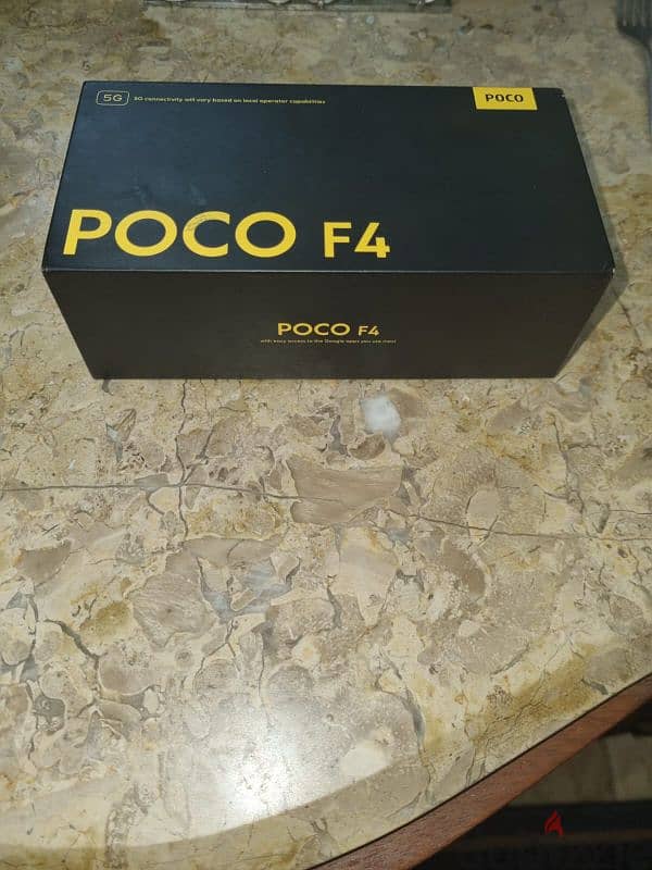 Poco f4 5g 8 ram 258 gb , 2 sim 0