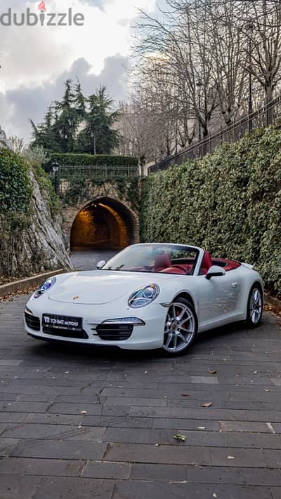 PORSCHE 911 CARRERA CABRIO 2014, 60.000Km , PORSCHE CENTRE LEB SOURCE