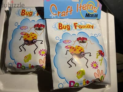 2 Bug Family Sewing Kit