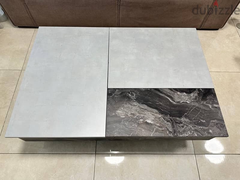 Big coffee table with storage mechanism 3