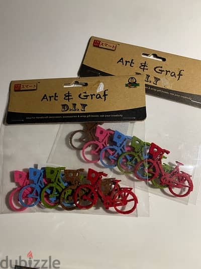 2 Bicycle Craft Packs