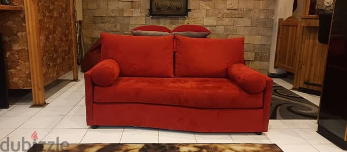 Red Stylish Design Sofa