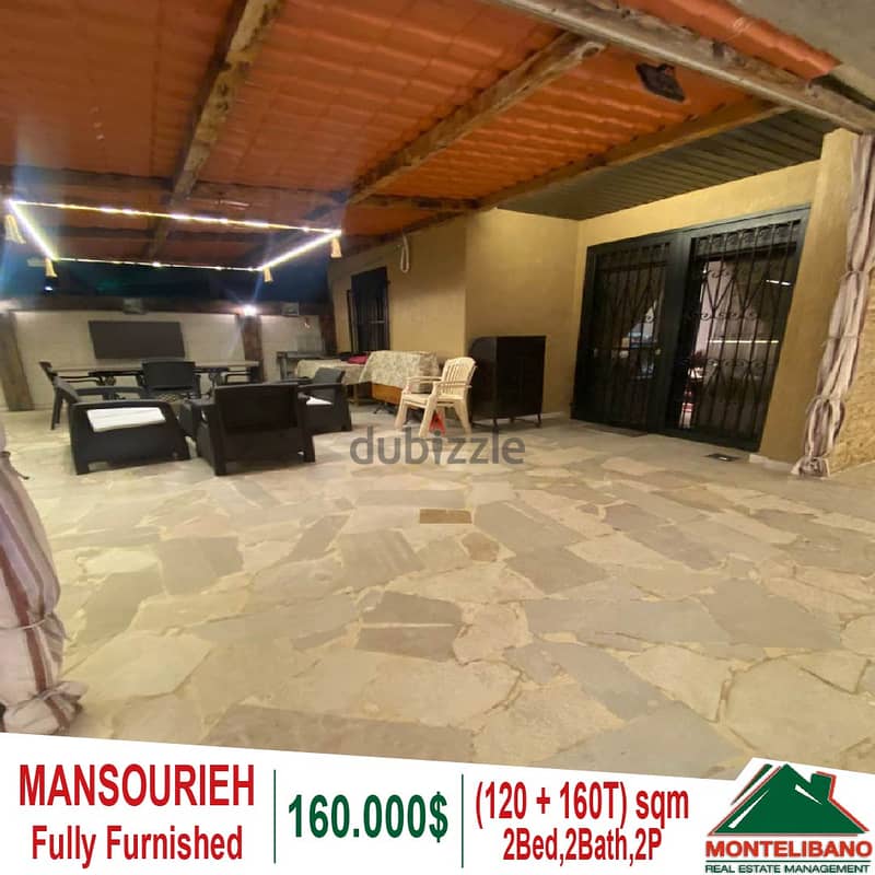 120 sqm apartment for sale in Mansourieh with an Terrace!!! 0