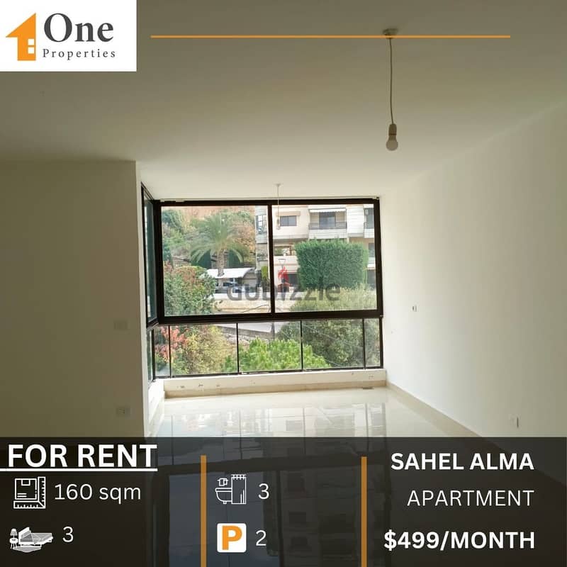 BRAND NEW APARTMENT FOR RENT IN SAHEL ALMA 0