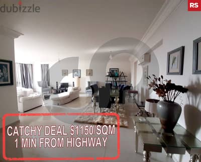 200 sqm apartment for sale in Dbayeh , Maten / متن REF#RS116328