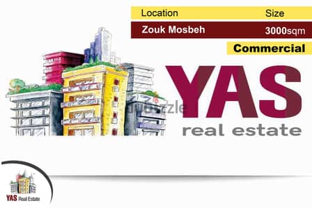 Zouk Mosbeh 3000m2 | Commercial | Industrial | Zone 2 | Prime Location