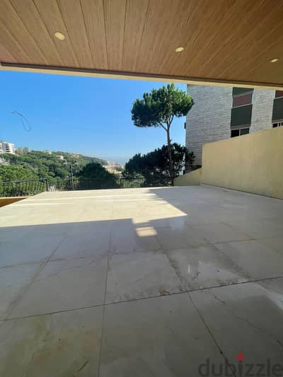 BROUMANA WITH TERRACE & GARDEN 300SQ SEA VIEW , BR-248