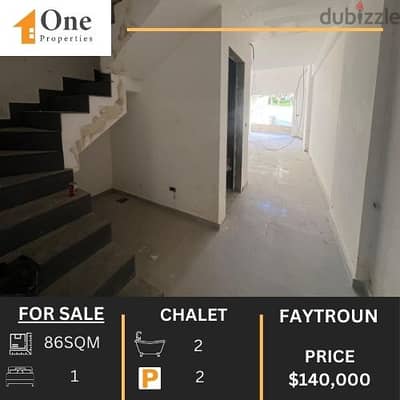 CHALET FOR SALE IN FAYTROUN