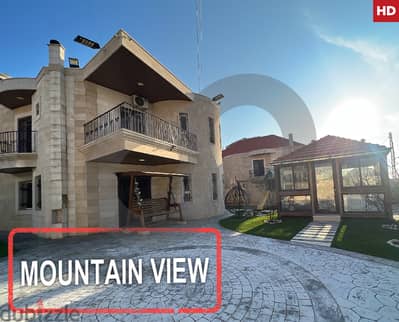 Charming Villa-Mountain View -Sawfar, Majdal Baana/صوفر REF#HD116465